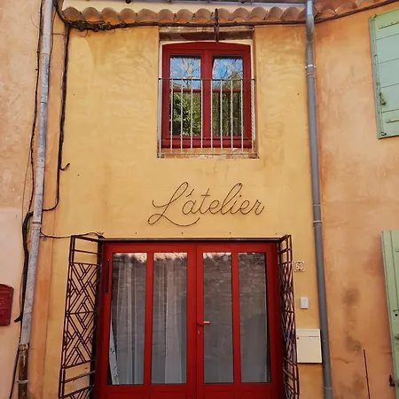 L'Atelier Au Coeur Du Village Roussillon  Exterior photo